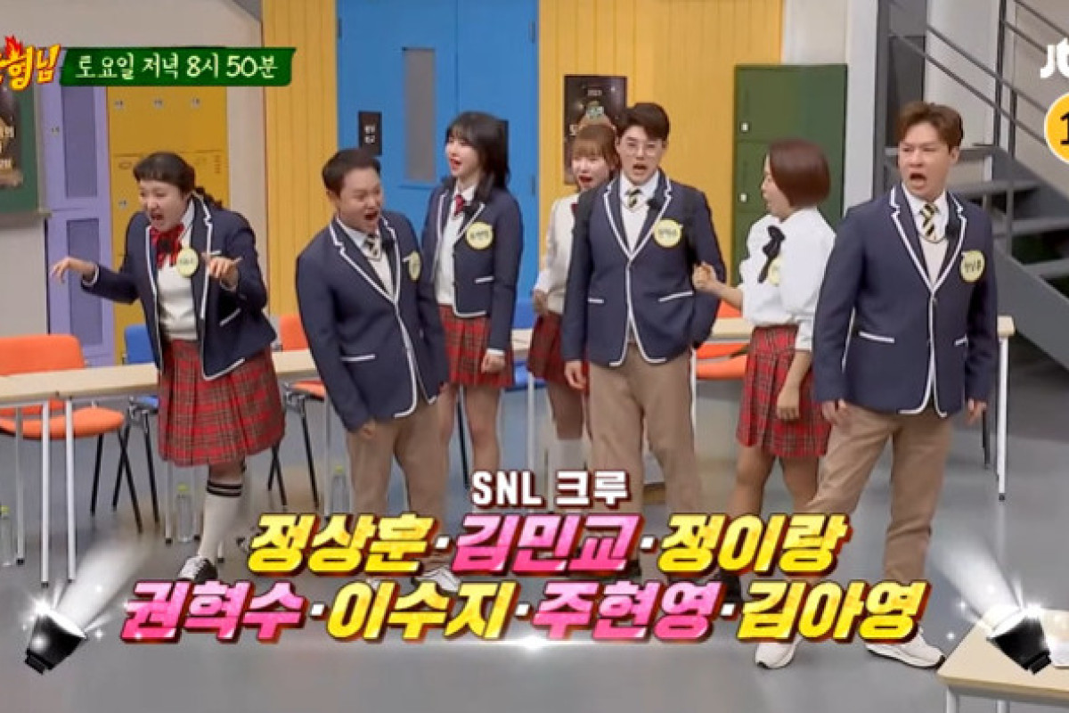 Link Streaming Variety Show Knowing Brothers Episode 373 SUB Indo, Hari ini Sabtu, 4 Maret 2023 di TVING - Seru-seruan Bersama Kru SNL!