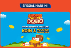 Kunci Shopee Tebak Kata Tantangan Harian U K A A P D N, Hari Ini Senin, 6 Maret 2023 - Yuk Main dan Klaim Cashback!